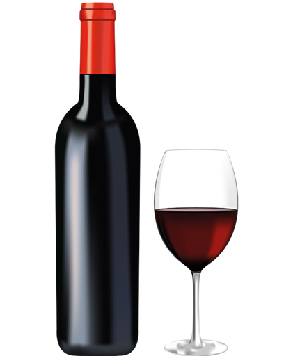 [20266] Red Wine Glass