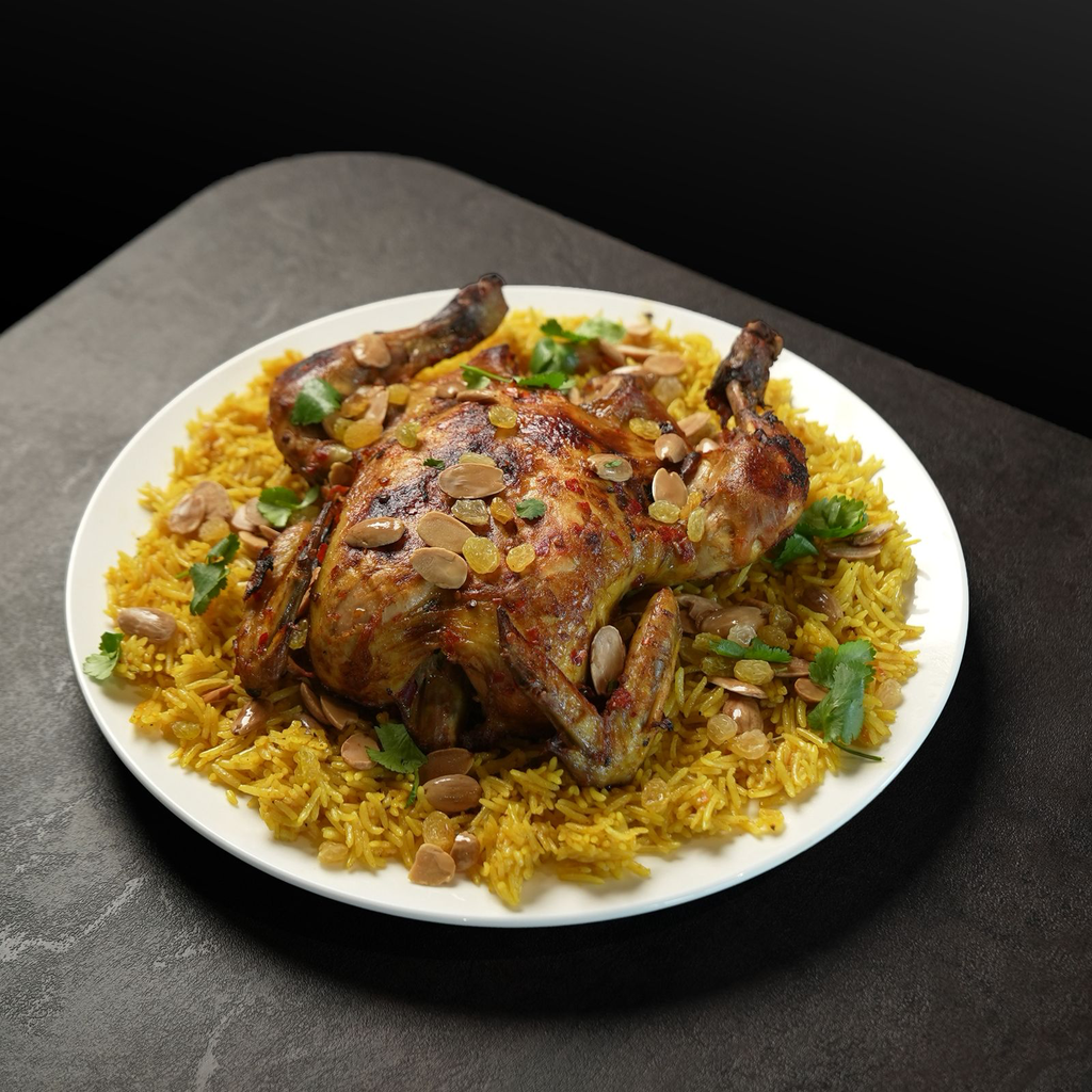Half Chicken Kabssa 