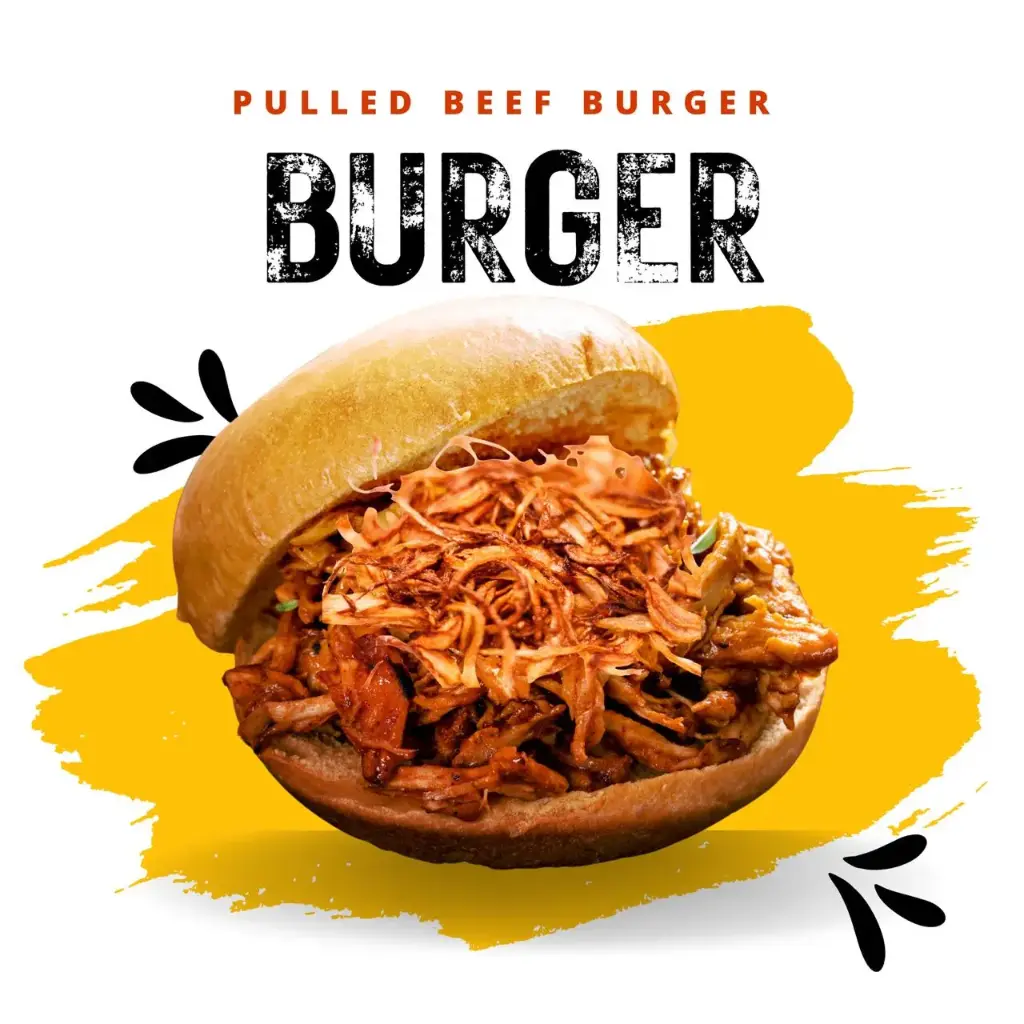 Pulled Beef Burger
