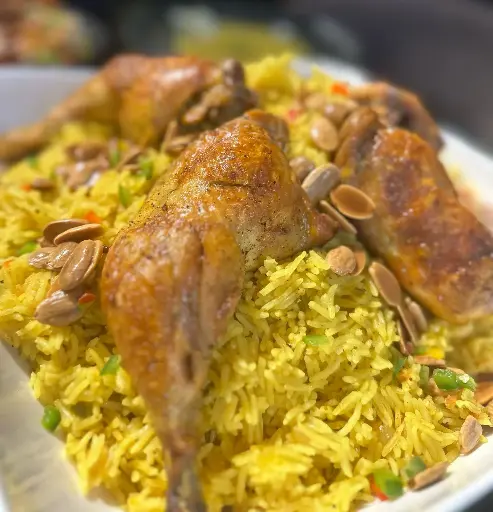 Half Chicken Kabssa 