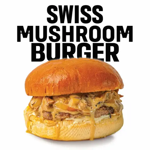 Swiss Mushroom Burger